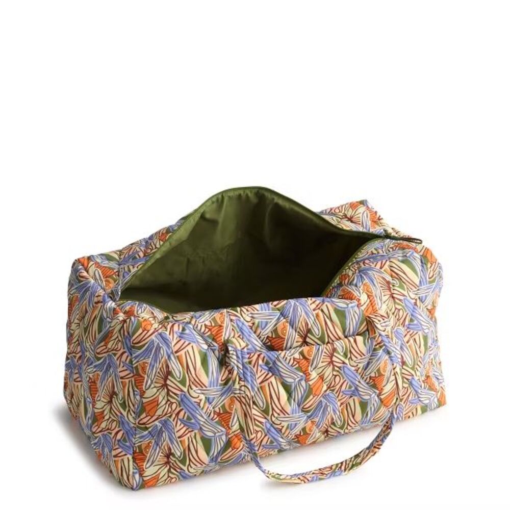 Vera Bradley Large Travel Duffel Bag  Dragonfly- NWT - Picture 3 of 5